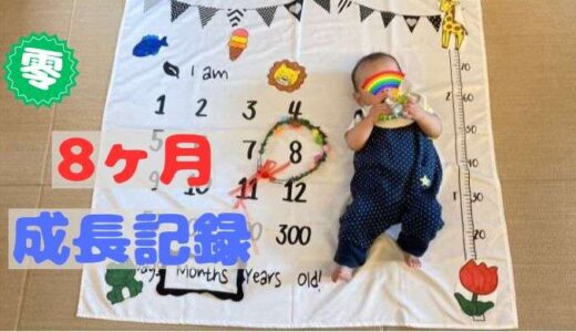 零の8ヶ月の成長記録