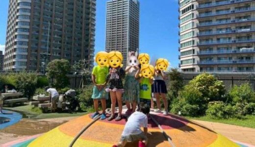 グランツリーで水遊び☆