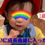 ついに成長曲線入った！？
