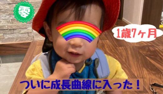ついに成長曲線入った！？